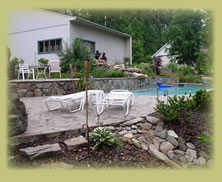 Decorative Retaining Walls and Landscaping